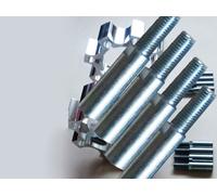 Radbolzen 4 Stück Spurverbreiterung Quad ATV von XRW M10x1,25 35mm lang