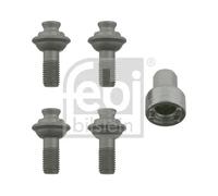 febi bilstein 27497 1 Satz Radschrauben abschließbar M12 x 1,5x17 SW17 / 19mm Kugelbund
