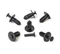 Radhausschale Clips Befestigung Klips Spreizniete in Schwarz 5 Stück