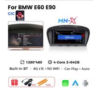 Radio 2 din Für BMW E90 E60 Bluetooth USB Wifi Navigator Carplay 2/64 Cic