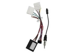Radio Blenden Für Benz Für Smart Für Fortwo 453 Auto 16pin Kabelbaum Adapter Canbus Box Decoder Android Radio Power Kabel Einbaurahmen(Low O)