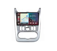 Radio Navigator Satellite Navigator für Renault Logan I Sandero Lada Lergus Dacia mit Bluetooth Fm Radio, Mirror Link, USB, Aux, mit Mirror Link Am, 8 Kern 8G+256G