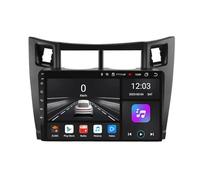 Radio Navigator Satellite Navigator für Toyota Yaris 2005-2011 mit Bluetooth Fm Radio, USB, Aux, Unterstützt Tpms Lenkradsteuerung, 8 Kern 8G+256G