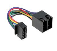 Radioadapter für JVC 16-polig 30x13mm auf ISO KD-/KS-Modelle Autoradio Adapter