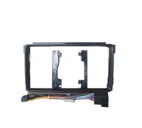Radioadapter Für Smart Für Fortwo 450 2004 2005 2006 2007 Auto Multimedia Rahmen Audio Radio Armaturenbrettblende 9" Blenden Radioblende Set(Frame n Power Cable)