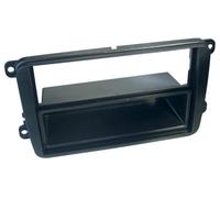 2-DIN Radioblende mit Fach Seat / Skoda / VW schwarz