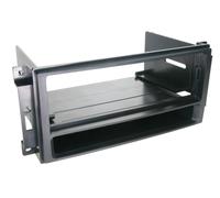 1-DIN Radioblende mit Fach Chrysler / Dodge / Jeep schwarz