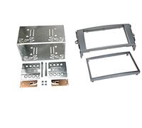 2-DIN Radioblende Toyota Auris 2007 > anthrazit grau