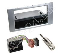 Radioeinbauset FORD Fusion Galaxy S-MAX Radioblende ISO Radioadapterkabel silber