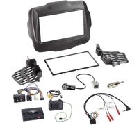 Einbauset Lenkradadapter Doppel DIN Autoradio für Jeep Renegade ab 2015