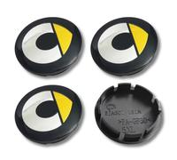 Radkappe Nabenkappe Alufelge 4x Für Smart Fortwo Forfour Roadster 56mm Gelb
