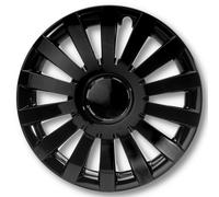 Radkappen 13 - 17 Zoll schwarz silber Grau Wind Radzierblenden VERSANDKOSTENFREI