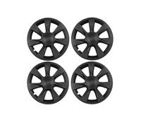 Radkappen Radzierblenden Für Modell Y Leistung Ersatz 19 Zoll Radkappen Automobil Radkappe Vollrandabdeckung Zubehör 2018-2024 Radblenden(A Matte Black)