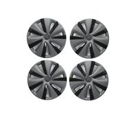 Radkappen Radzierblenden Für Teslaes Für Model Y 2020-2023 Zubehör 19 Zoll Radkappe Leistung Automobile Ersatz Vollrandabdeckung Radblenden(L-R Grey Black)