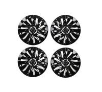 Radkappen Radzierblenden Für Teslaes Für Model Y 2024 Zubehör Radkappen 19-Zoll-Radkappe Leistung Ersatz Autorad Radkappe Vollrandabdeckung Radblenden(L-R Bright Black)