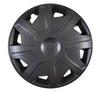Radkappen Radzierblenden kompatibel mit FIAT Ducato Mistral Van 15 Zoll Schwarz 4 Stück