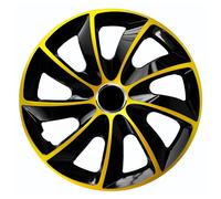 Radzierblende STIG EXTRA schwarz/Gold 17 Zoll 4er Set