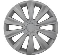 ALBRECHT Radzierblende 4er-Set Delta 14 Zoll silber