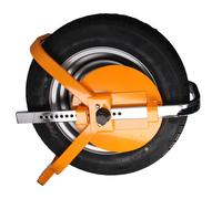 Radklemme PKW Anhänger Wohnwagen Stahl Sicherheitsschloss 13" 14" 15" 16" 17"