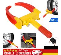 Wegfahrsperre Auto Diebstahlsicherung Parkkralle Wohnwagen Radkralle Anhänger DE