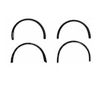 Radlauf Schutzleisten Auto Flares Arch Rad Augenbraue Schutz Kotflügel Aufkleber Für Tesla Für Modell Y Zubehör Autos Reifen Augenbrauen