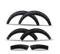 Radlauf Schutzleisten Radlaufverbreiterungen Chrom Kotflügel für Toyota für Hiace 2005-2019 Commuter Van ABS Formung Flares(Matte Black)