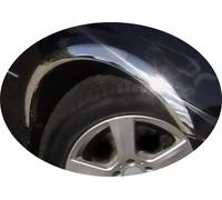 Radlauf Zierleisten Chrom Set für MERCEDES W211 E-Klasse vorne & hinten Bj 02-09