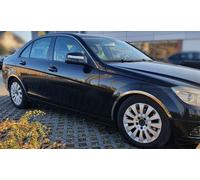 Radlauf Zierleisten Set 4-tlg Chrom vorne hinten für MERCEDES C W204 Bj. 07-11