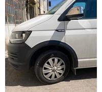 Radlaufleisten kompatibel mit VW Volkswagen Transporter T6 2015-2019 mit (Kurzer Radstand/Linke Tür) ABE TÜV