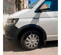 One Way Sport Satz Radlaufleisten für Volkswagen Transporter T6 2015-2019 langer Radstand Mattschwarz