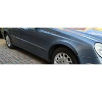 Radlaufleisten MERCEDES E w211 Schwarz Set Kotflügel Schutz Zierleisten Bj 02-09