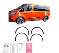 Radlaufschutz Radlaufleisten kompatibel mit Ford Transit Custom MK1 Facelift 2018-2023 10 Tlg. mit ABE T†V