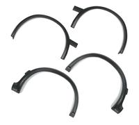 Radlaufverbreiterung Kotflügel für VW Golf 2 1987-1991 schwarz 4tlg