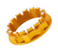 Radmutter Achse M48 -gold für Ducati 1098 1198, Panigale 1199 1299, V4, Diavel