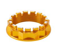 Radmutter Achse M48 -gold für Ducati 1098 1198, Panigale 1199 1299, V4, Diavel