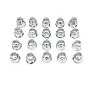 Radmutterkappen Radschraubenkappen verchromt 19mm 20 Stück