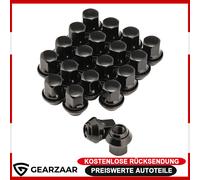 Radmuttern Kegelbund M12x1,5 SW19 Geeignet für Ford Mondeo Alufelgen Für Ford