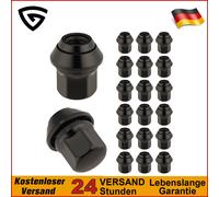Radmuttern Kegelbund Mutter M12x1,5 SW19 Ersatz für Ford Mondeo Alufelgen 20tlg