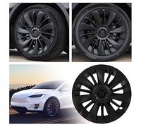 Radnabenabdeckung, 19 Zoll Radabdeckung Radkappen für Model Y 2020-2023, 4er Set, Ersatzradabdeckungen, Radnabenabdeckung, Felgenabdeckung, Felgenschutz, Ersatz, Autozubehör