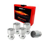 Radschloss Radschrauben Satz für KIA EV3 ab 2024 Felgenschloss Silber 4x M12X1.5