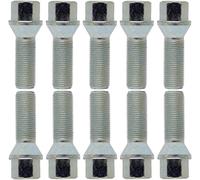 Radschrauben Radbolzen Silber M14x1,5 Kegelbund Längenauswahl 25mm- 50mm