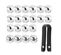 Radschraubenkappen Auto Radschraube Mutter Abdeckung 20 stücke 17mm Universal Abdeckungen Kappen Hub Schraube Schutz Diebstahl Abdeckkappe Nut Deckt Verriegelung Radmuttern