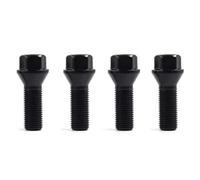 Radsicherungsbolzen für BMW F10 F11 (2014-2020) M12 x 1,5, M14 x 1,5, M14 x 1,25, Radmuttern, Radbolzen, Schwarze Metallschrauben