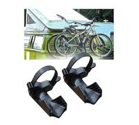 Radstopper, 2 Stück Fahrradträger Zubehör für Breite Reifen bis zu 2,35 Zoll Schwarz Heckträger fürs Auto Ahrradträger Ersatzteile für Mountainbike und Rennrad Heckträger für Anhängerkupplung
