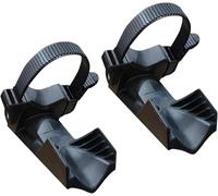Radstopper Fahrradträger, 2 pcs Fahrradträger Zubehör für Breite Reifen bis zu 5.97Cm Schwarz Heckträger fürs Auto Ahrradträger Ersatzteile für Mountainbike Rennrad Heckträger Anhängerkupplu (Schwarz)
