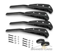 RADSTOPPER FÜR BREITE REIFEN BIS 3,25 ZOLL FÜR FAHRRADTRÄGER AMBER EUFAB 2x