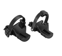 EUFAB Radstopper für breite Reifen bis 3,25 Zoll 11243 Set für 1 Fahrrad