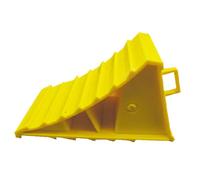 Radstopper | Premium Autounterlegkeile | Unterlegkeile Anhänger für sicheres Parken von PKW, Anhängern & LKW | Tragbarer Reifenkeil für zuverlässige Fahrzeugstabilität