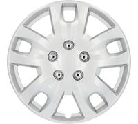 Radzierblende Hockenheim silber 4er Set, 15 Zoll