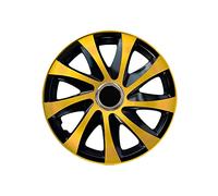 Radzierblende Drift EXTRA schwarz/Gold 16 Zoll 4er Set